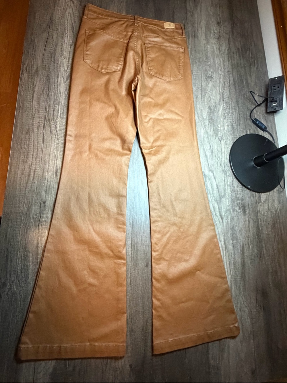 sofia by sofia vergara Brown Flare Wide Leg Jeans